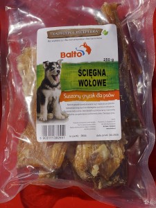 Ścięgno wołowe suszone